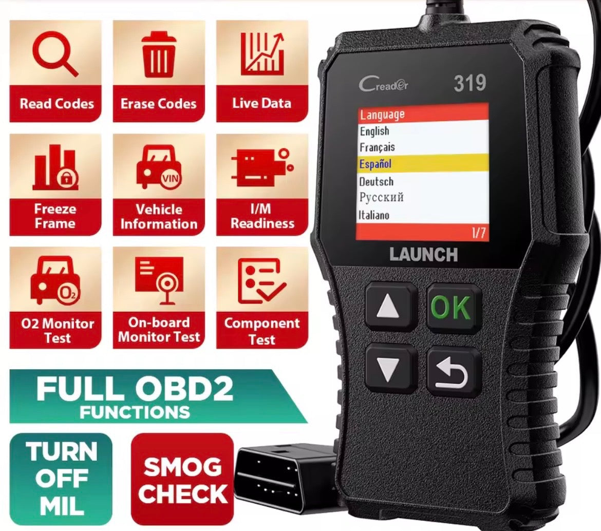 NEXILO™ OBD II Car Diagnostic Scanner- Proffesional Auto Code Reader