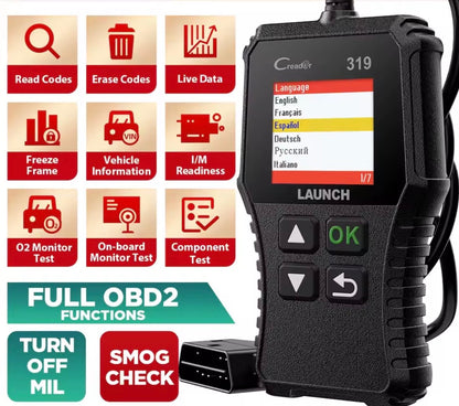 NEXILO™ OBD II Car Diagnostic Scanner- Proffesional Auto Code Reader